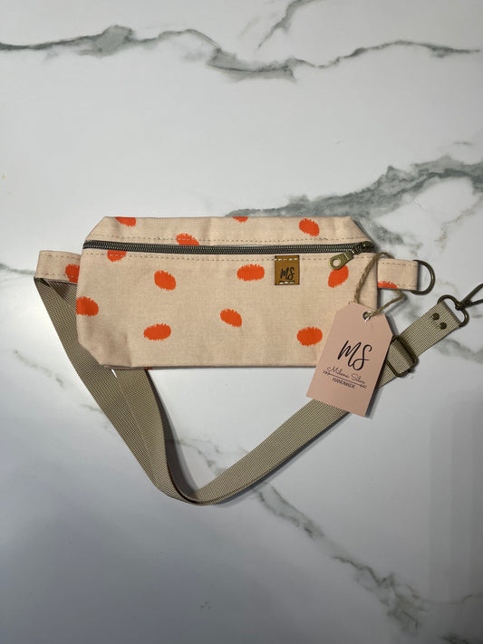 Orange Dot Crossbody