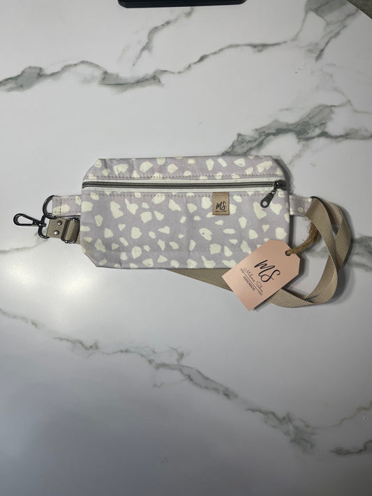 White Dots Crossbody